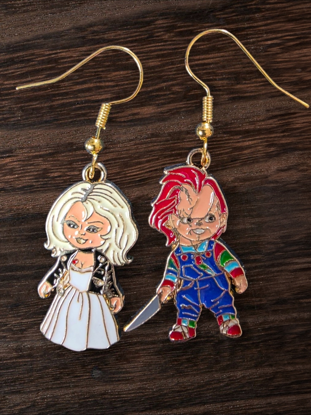 Bride Of Chucky Dangle Earrings